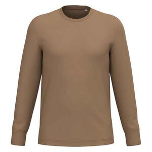 Native Spirit Unisex Adult Eco Friendly Long-Sleeved T-Shirt / Dark Camel